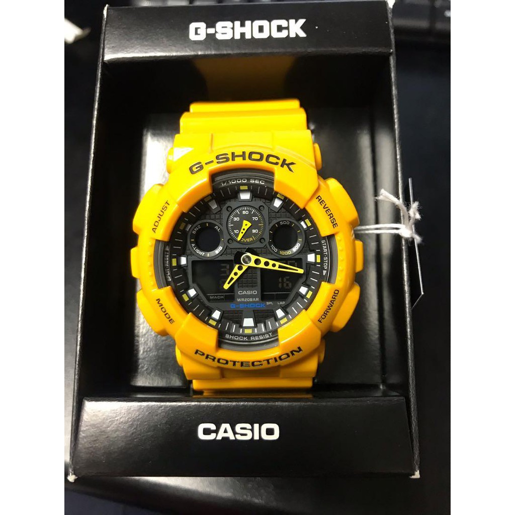 ประกัน-cmg-1-ปี-นาฬิกา-g-shock-รุ่น-ga-100-ของแท้-casio-เครื่องแท้เข้า-เซ็นทรัลได้ทุกสาขา