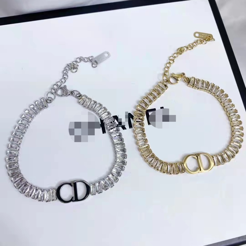 ใหม่-สร้อยข้อมือโซ่-สเตนเลส-ทอง-18k-จี้รูปกระดูกงู-ตัวอักษร-cd-เครื่องประดับแฟชั่น-สําหรับผู้หญิง-2022