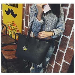 พร้อมส่ง 2016 New handbag Retro Simple Totes Big bag