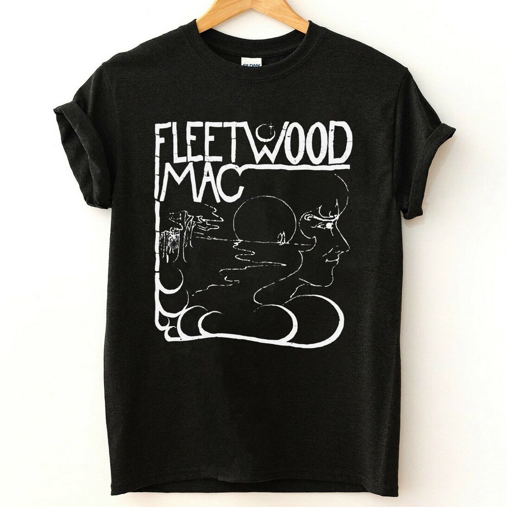 เสื้อยืดผ้าฝ้ายcotton-เสื้อยืด-พิมพ์ลายกราฟฟิค-fleetwood-mac-sisters-of-the-moon-สําหรับผู้ชาย-และผู้หญิงs-5xl