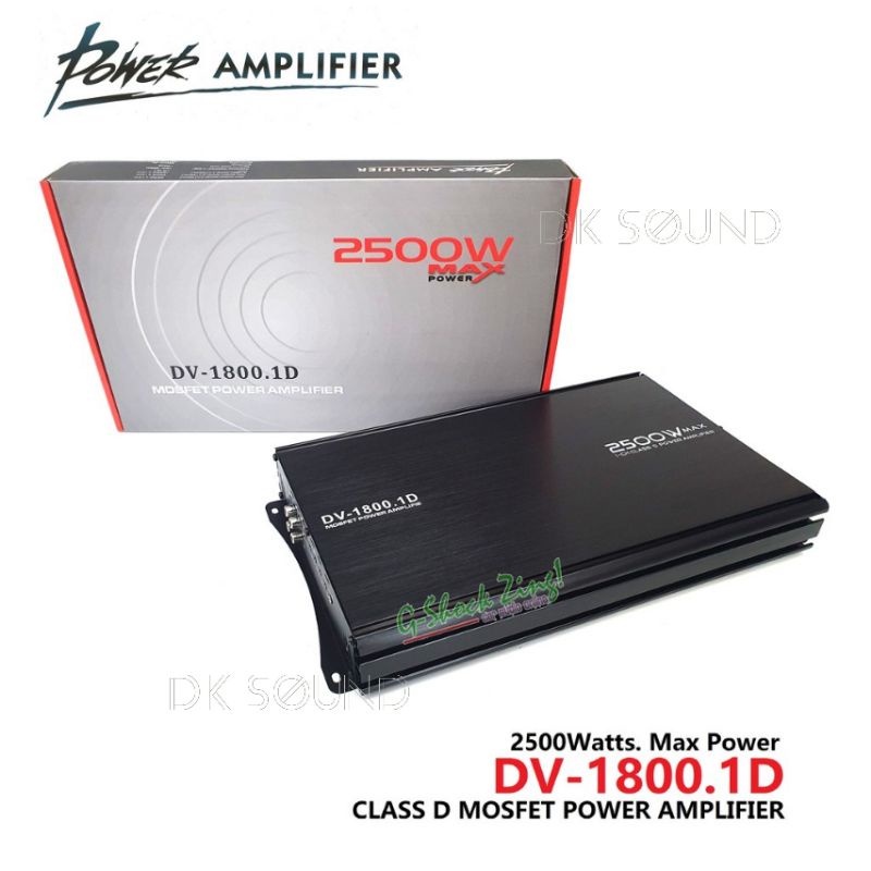 เพาเวอร์แอมป์คลาส-ดี-2500วัตร-คลาสดี-class-d-เพาเวอร์แอมป์รถยนต์-เพาเวอร์-ขับซับ-power-amp-รุ่น-dv-1800-1d