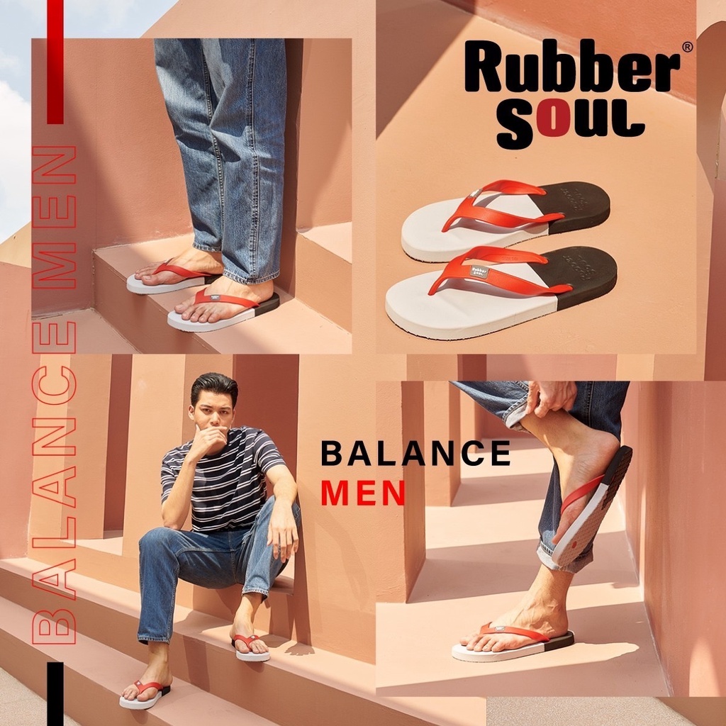 ภาพหน้าปกสินค้าRubber Soul รองเท้าแตะ  รุ่น  Balance  2 จากร้าน rubbersoulshoes_officialshop บน Shopee