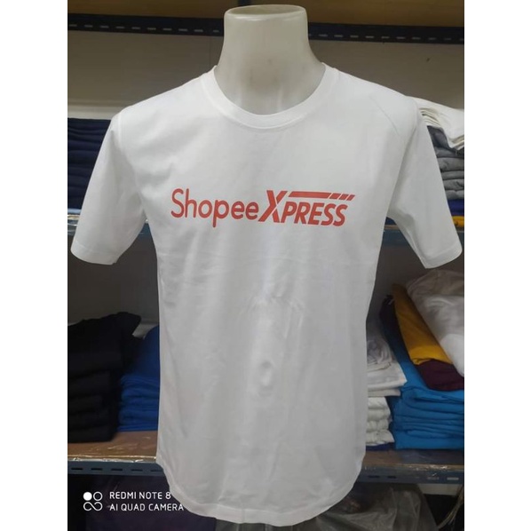 เสื้อshopee-expressสีดำ-shopeeexpressเสื้อยืด-เสื้อยืดคอกลมshopee-เสื้อช๊อปปิ้ง