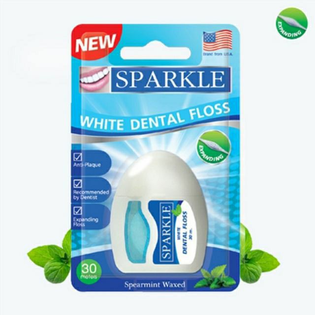 sparkle-ไหมขัดฟันสปาร์คเคิล-white-dental-floss