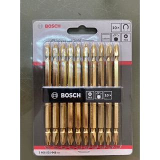 ดอกไขควง 4 แฉก ยาว 110 มม. สีทอง BOSCH (แท้100%)