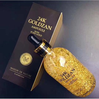 24K Goldzan Ampoule 99.9% Pure Gold By Skinature เซรั่มทองคำ 24K 100 Ml.