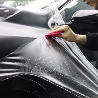 PPF MATT ฟิล์มใสด้านกันรอยแบบยกม้วนเกรด TPH ป้องกันรอยขีดข่วน สะเก็ดหิน Paint Protection Film(PPF)แข็งแรงทดต่อการฉีกขาด