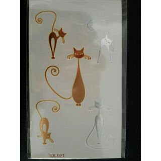 Tattoo Sticker (Metallic color)