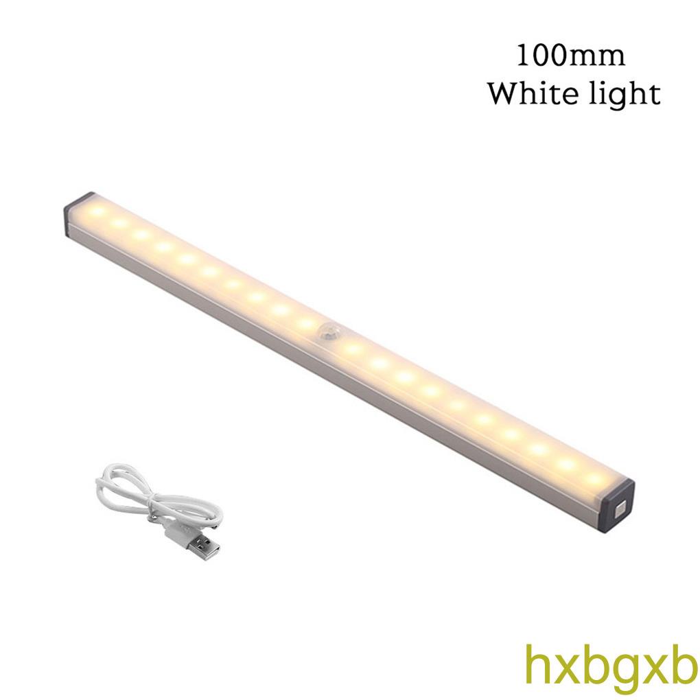 [hxbgxb]LED Light Bar Closet Wall Lighting Human Body Sensor Small Night Lamp Shopee