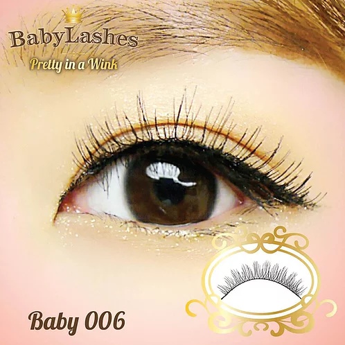 รุ่น-baby006-babylashes-ขนตาปลอม-x-3คู่