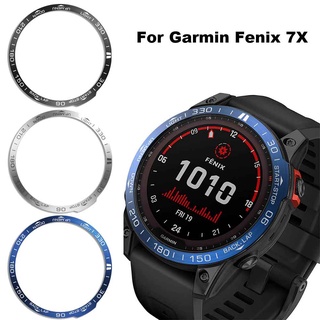ภาพหน้าปกสินค้ากรอบโลหะ สําหรับ Garmin Fenix 7X Smart Watch เคสกาว สําหรับ Fenix 7X แหวนกันชน ฝาครอบสเตนเลส ซึ่งคุณอาจชอบสินค้านี้