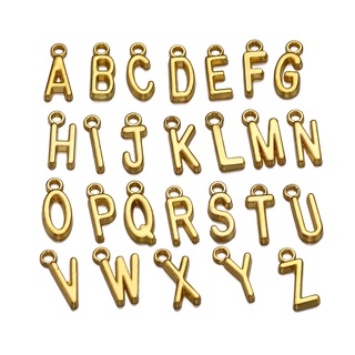 ภาพหน้าปกสินค้า30 ชิ้นจี้โลหะตัวอักษร จี้ตัวอักษรภาษาอังกฤษ สีทอง สําหรับทําเครื่องประดับ สร้อยคอ สร้อยข้อมือ ที่เกี่ยวข้อง