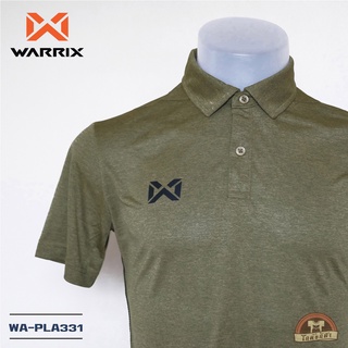 WARRIX เสื้อโปโล WA-PLA331 สีเหลือง YY วาริกซ์ วอริกซ์ ของแท้ 100%