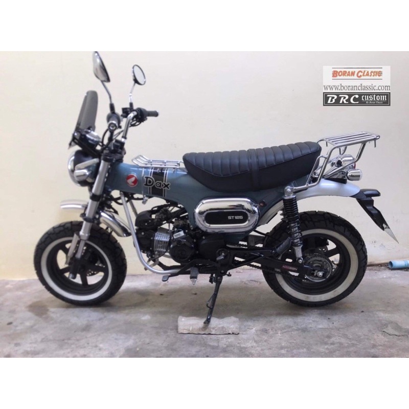 เบาะแต่งสีดำลายขวางdax125-st125-seat-decorated-with-black-stripes-for-dax125-st125