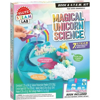 Magical Unicorn Science Hardback Build a full-model unicorn island and decorate it with creative experiments