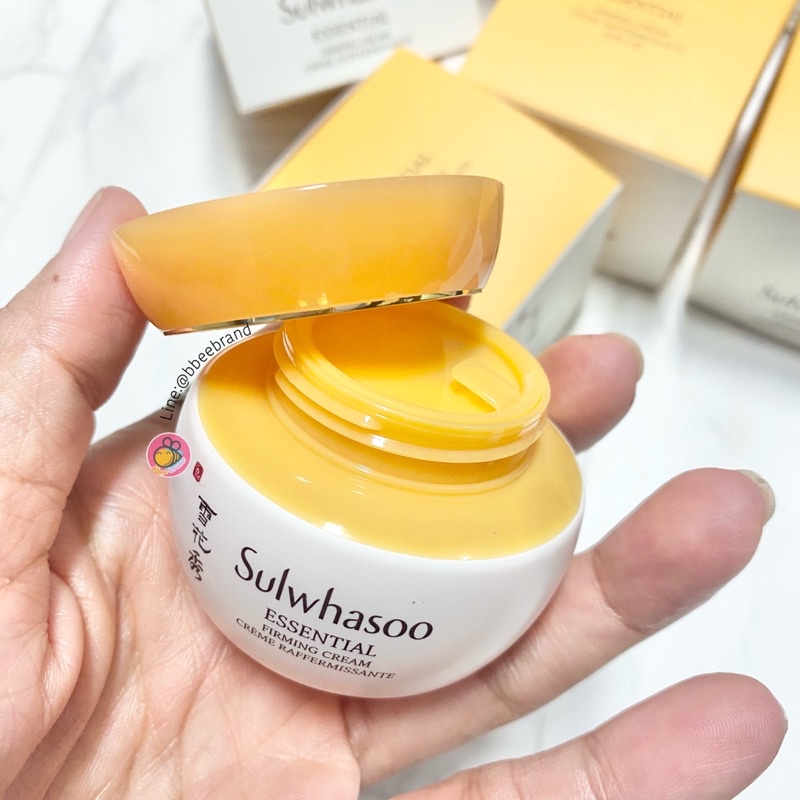 แท้-sulwhasoo-essential-firming-cream-15-ml-inbox-ครีมกระชับผิวหน้าด้วยส่วนผสมสมุนไพร-เพื่อเผยผิวสวยรู้สึกเนียนกระชับ