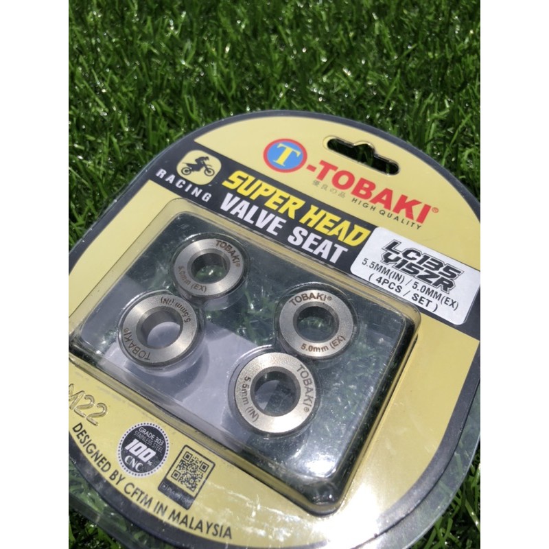 tobaki-y15-lc135-fz150-วาล์วหัวซูเปอร์ฮาร์ด-สําหรับวาล์วสปริงแทมบาห์-keras-4-ชิ้น