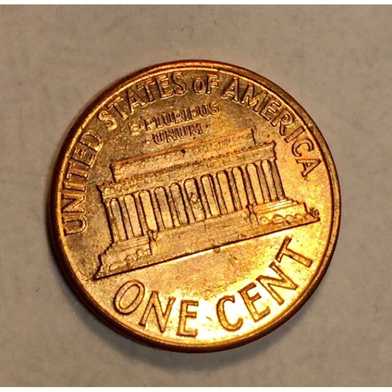 เหรียญus-lincoln-memorial-cent-ปี1959-2502