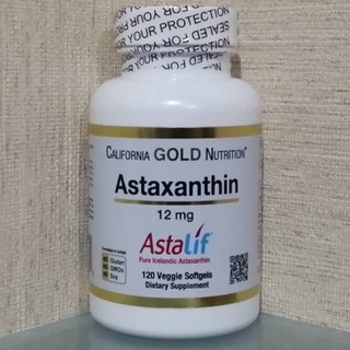 สินค้า (((พร้อมส่ง)))  California Gold Nutrition Astaxanthin (120 Softgel)
