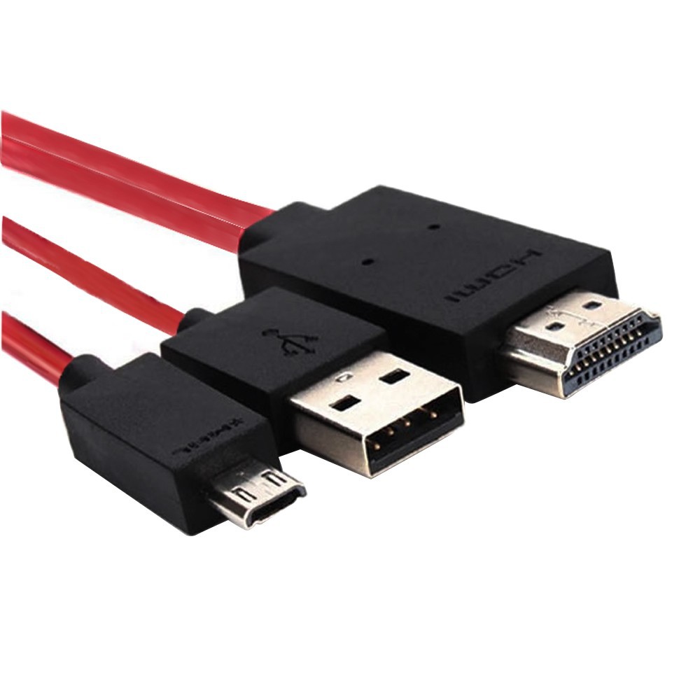 สายอะแดปเตอร์-mhl-usb-to-male-hdmi-cable-1080p-hdtv-ยาว-2ม-สำหรับ-samsung-galaxy