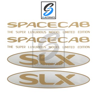 สินค้า สติ๊กเกอร์ SPACECAB SLX ติดแคป ISUZU TFR