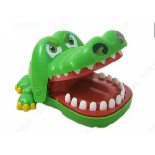เกมจระเข้กดฟันงานแท้  ใครโดนจระเข้งับแพ้(crocodile