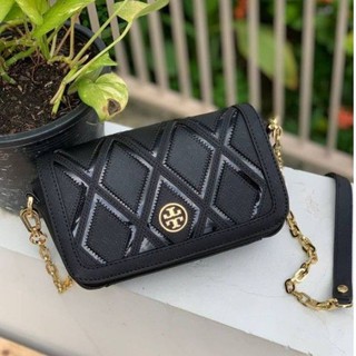 Tory Burch Shoulder Bag Robinson Patchwork Mini Chain