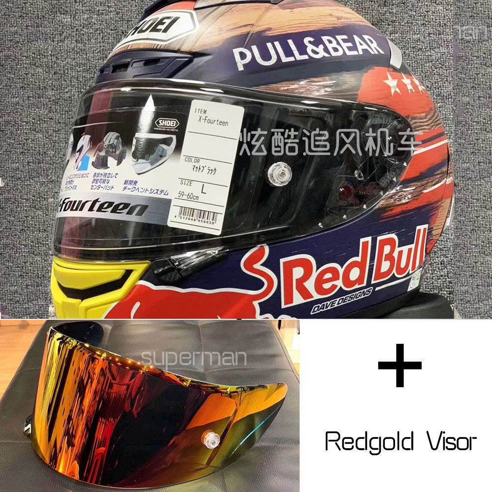 Shoei x-fourteen Red Bull-connectedremag.com