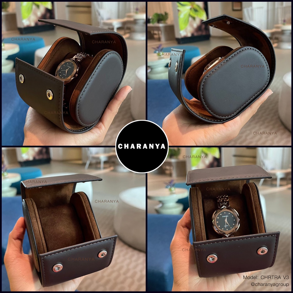 travel-case-รุ่น-v3-watch-case-เคสใส่นาฬิกา-1-เรือน-แบบพกพา-กระเป๋าใส่นาฬิกาอย่างดี