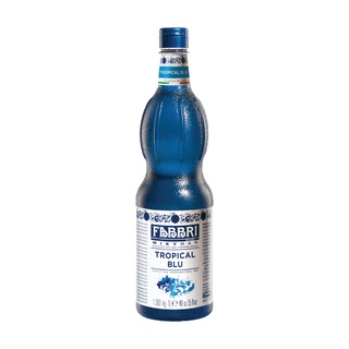 น้ำเชื่อม Fabbri Mixybar Tropical Blue Syrup 1000ml รสทรอปิคอล