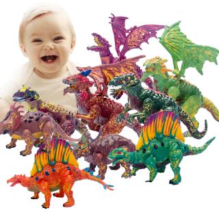 โมเดลตุ๊กตารูปไดโนเสาร์ ขนาดเล็ก ของเล่นสำหรับเด็ก