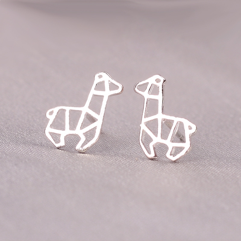 random-earrings-s925-sterling-silver-ear-pin-small-earrings-giraffe-bow-cat-fish-animal-earrings-081-100