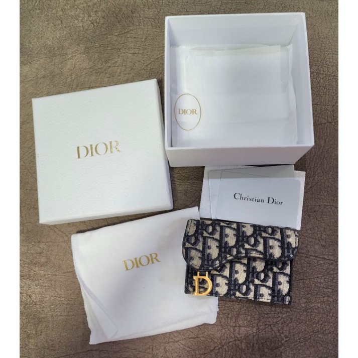 dior-saddle-cardholders-ของแท้-100-มือ2-สภาพ-90