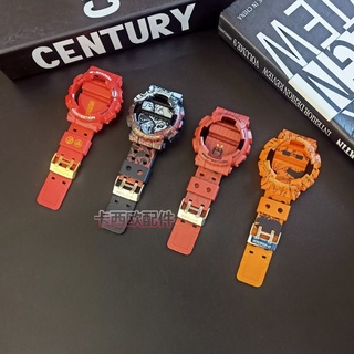 Casio สายนาฬิกาข้อมือ ยางเรซิน ลายไอรอนแมน ทีม One Piece GA110 110 120 US Xiaohongshu