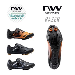 NEW!!! รองเท้าจักรยานเสือภูเขา Northwave ปี 2022 รุ่น RAZER สีใหม่ (สามารถเปลี่ยนฟรีได้ 1 ครั้ง) (ส่งพรี)