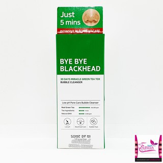 🔥ค่าส่งถูก ของแท้ ส่งเร็ว🔥 SOME BY MI Bye Bye Blackhead 120g ซัม บาย มี แบล็คเฮด กรีนที คลีนเซอร์ ลดสิวเสี้ยน
