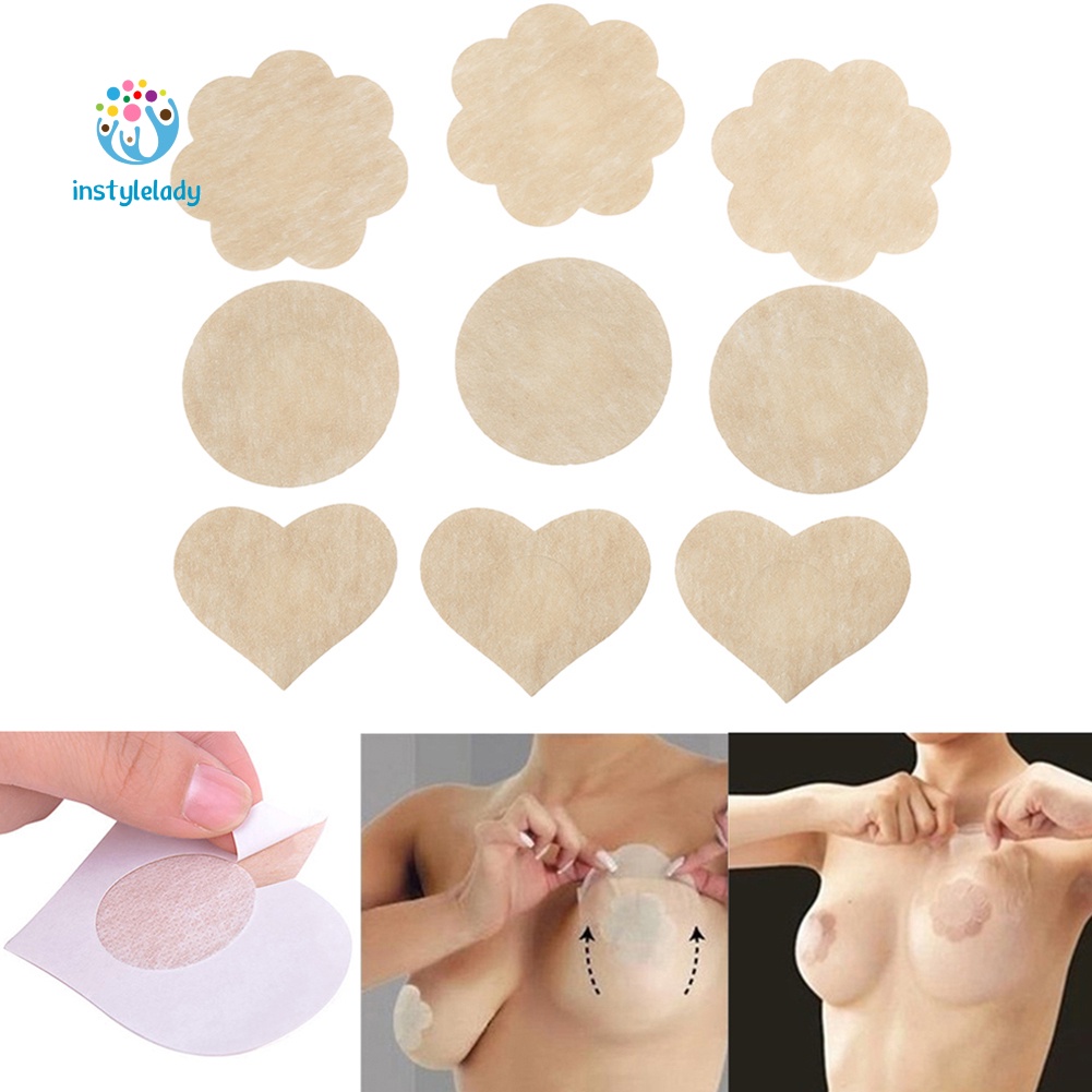 Newest Silicone Nipple Covers Pasties Reusable Adhesive Invisible 3D  Skeleton Ghost Design Breast Petals for Women and Girl - AliExpress