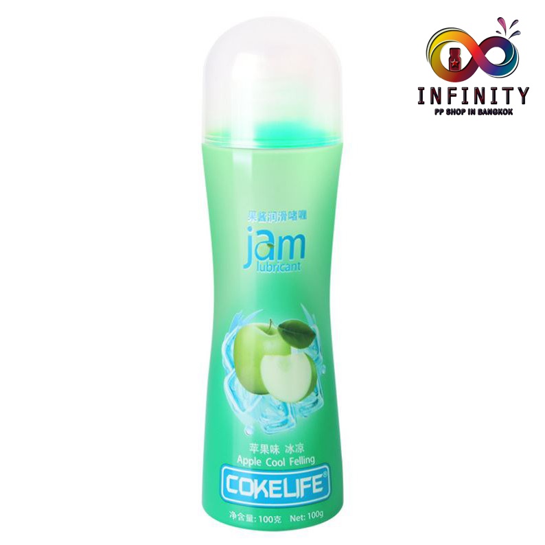 COKELIFE Jam Lubricant Fruit Apple Cool Feeling 100g Shopee Thailand