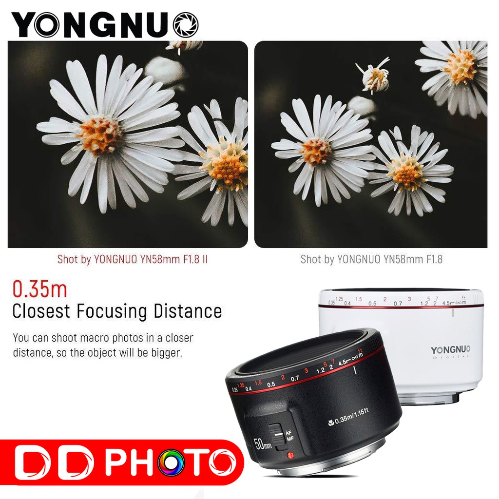 yongnuo-lens-yn50-mm-f1-8-ii-หน้าชัดหลังเบลอ-for-canon-สำหรับแคนนอน