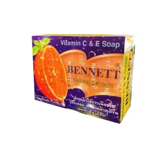 ♦️ของแท้·ส่งด่วน·ถูก♦️ DAYSE x BENNETT: (130g.) Vitamin C&E Soap: สบู่เบนเนท วิตามิน อี สูตร เพิ่ม วิตามินซี x 1 ชิ้น