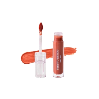 TWENTYWENDY | Glasting Water Tint - SARGAS (MLBB) ลิปทิ้นเนื้อฉ่ำวาวสีนู้ดส้มพีช ธรรมชาติ บางเบา ไม่ตกร่อง กลบสีปากได้ดี
