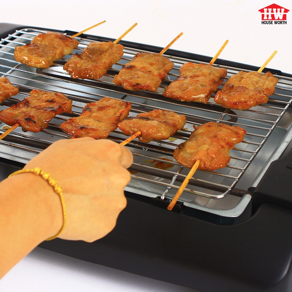 house-worth-เตาปิ้งย่างบาร์บีคิว-รุ่น-hw-1100-ไร้ควัน-กำลังไฟ-2-000w