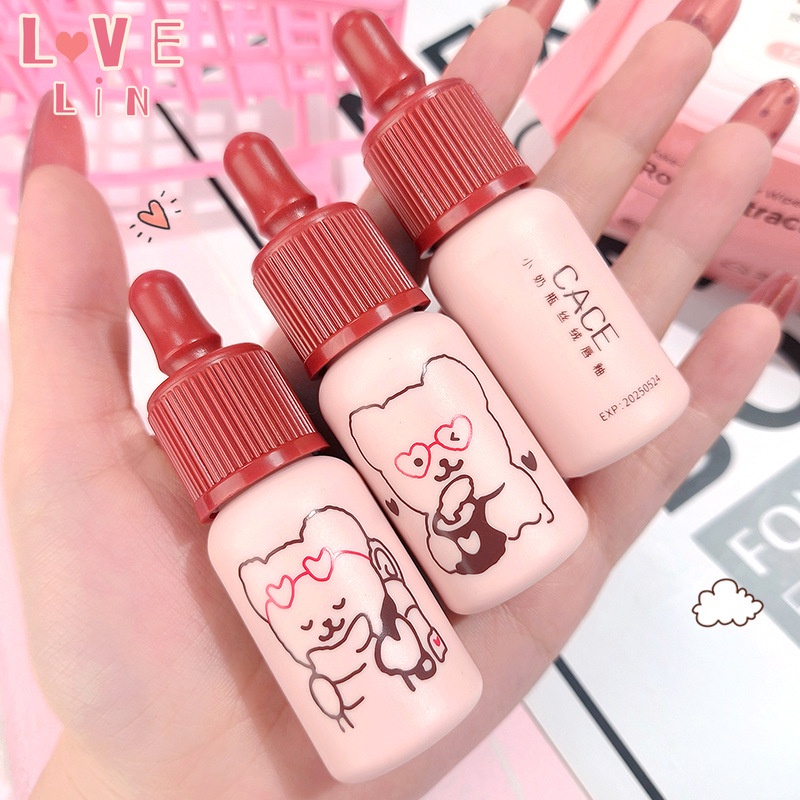 lovelin-ลิปสติก-เนื้อแมตต์-ไม่จางหาย-ขนาดเล็ก-สีขาว-สําหรับนักเรียน