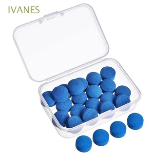 สินค้า Ivanes อุปกรณ์เสริมสนุ๊กเกอร์บิลเลียดหัวคิวสําหรับ Pool Cues 13 มม. สีฟ้าสนุ๊กเกอร์บิลเลียด