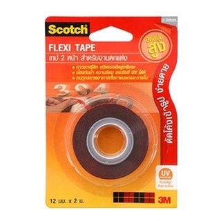 3M Scotch Flexi Tape เทปกาว2หน้า สำหรับงานตกแต่ง