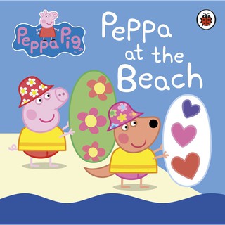 หนังสือนิทานภาษาอังกฤษ Peppa Pig: Peppa at the Beach ปกแข็ง