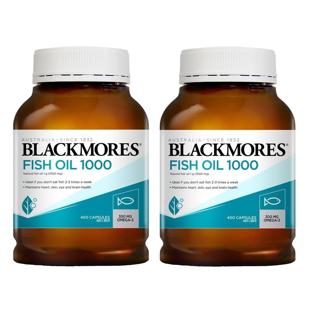 แพ็คเกจใหม่-blackmores-fish-oil-1000mg-400-แคปซูล-แบลคมอร์ส-น้ำมันปลา