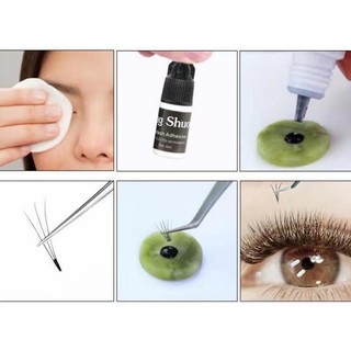 สินค้า อุปกรณ์ต่อขนตา ทวิซเซอร์ กาวถาวร น้ำยาทำความสะอาดขนตา เทป แผ่นเช็ดคราบกาว หินรองกาว
