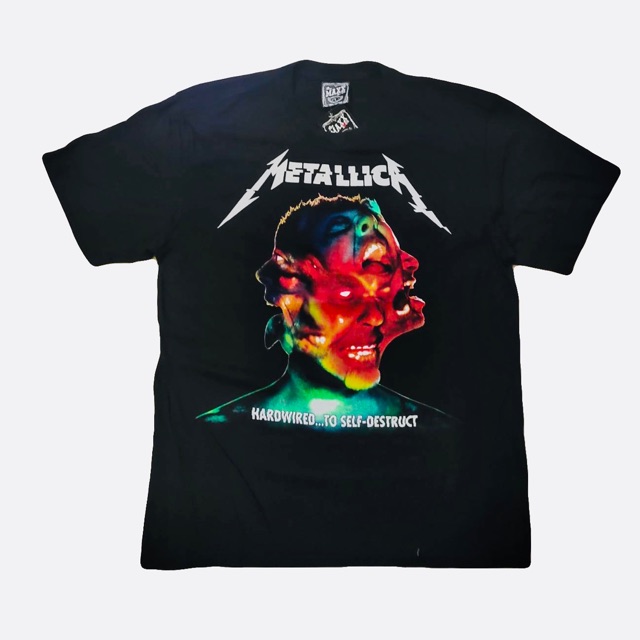 เสื้อยืดอินเทรนด์ผู้ชายอินเทรนด์ผู้หญิงเสื้อยืดวง-metallicas-3xl