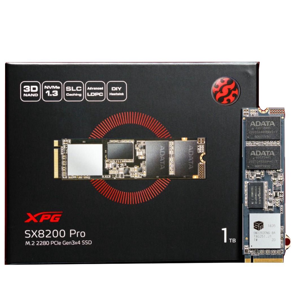 Adata XPG SX8200 Pro 1TB M.2 2280 NVMe Internal SSD, 3D NAND, R:3500MB/s |  Shopee Thailand